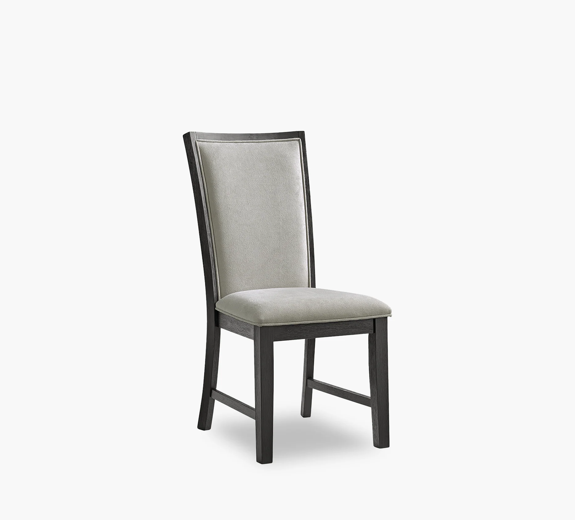 Cosmopolitan 5 Piece Rectangular Dining Set with Slat Back Chairs - Image 3