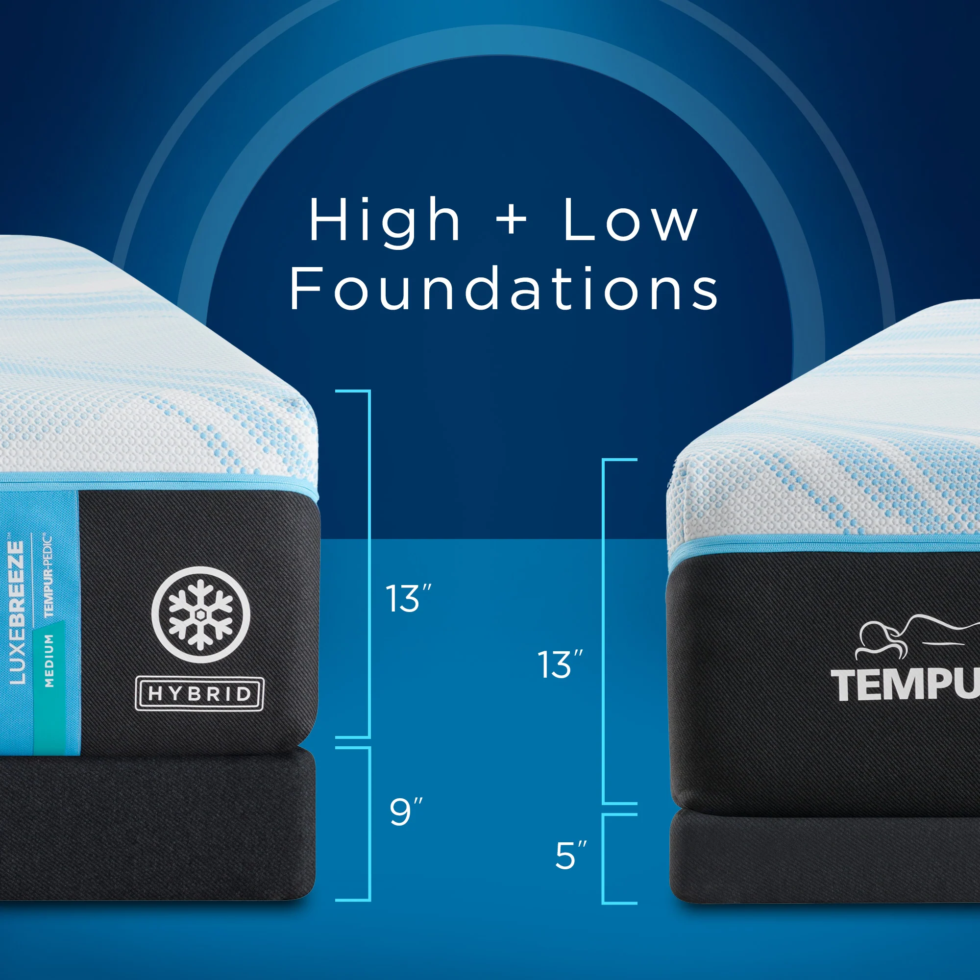 Tempur-pedic Luxebreeze 2.0 Med Hybrid King Mattress - Image 7